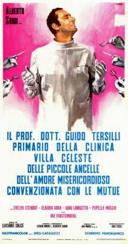 Il Prof. Dott. Guido Tersilli primario della Clinica Villa Celeste convenzionata con le mutue