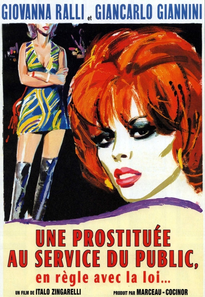 Una prostituta al servizio del pubblico ed in regola con le leggi dello Stato